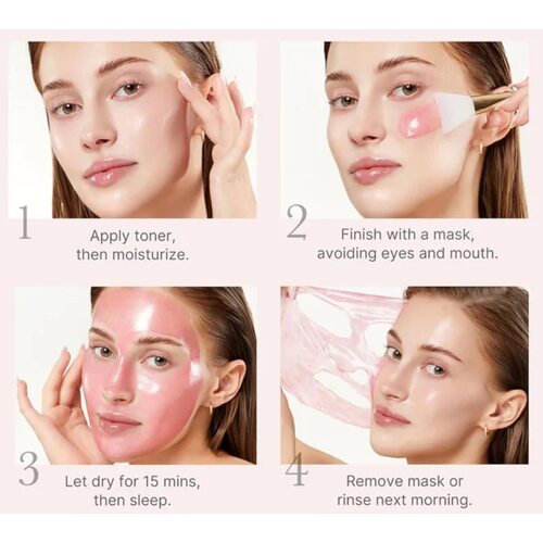 Medicube Pdrn Pink Caffeine Night Wrapping Mask