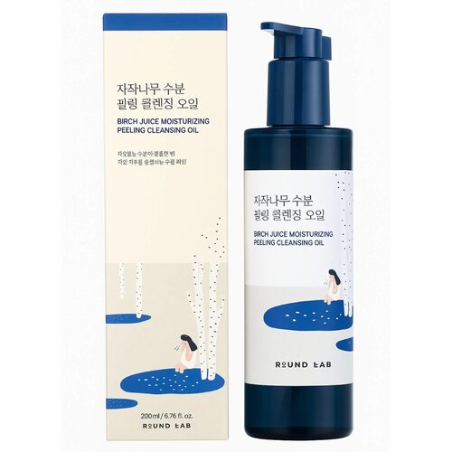 Round Lab Birch Juice Moisturizing Peeling Cleansing Oil