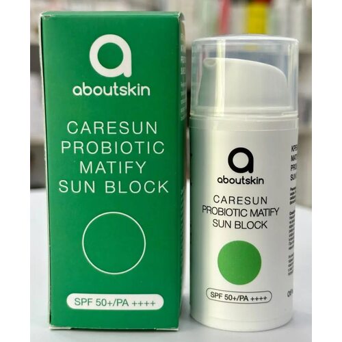 Aboutskin Caresun Probiotic Matify Sun Block Spf50+/Pa++++