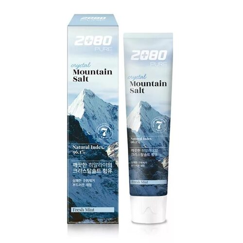 2080 Crystal Mountain Salt Toothpaste