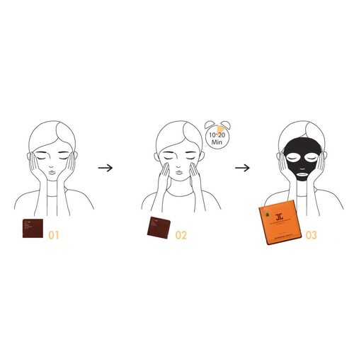 JAYJUN Real Water Brightening Black Mask Sheet