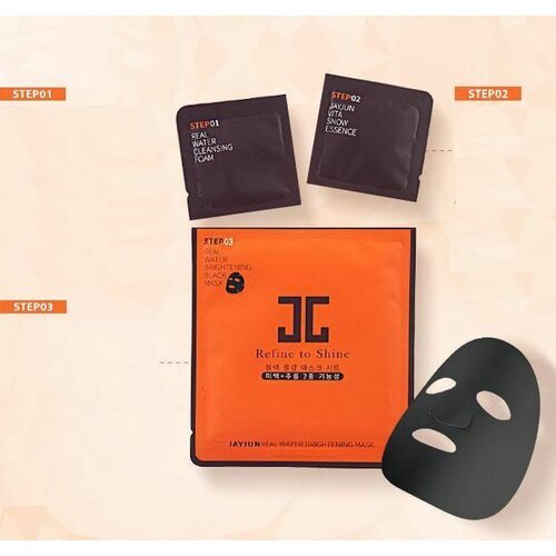 JAYJUN Real Water Brightening Black Mask Sheet