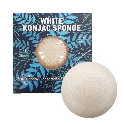 Trimay White Konjac Sponge