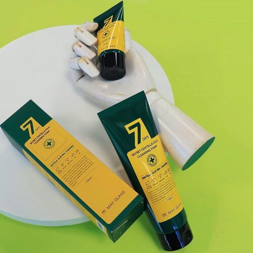 May Island 7Days Secret Centella Cica Cleansing Foam