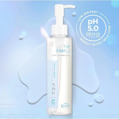 Scinic The Simple Light Cleasing Oil