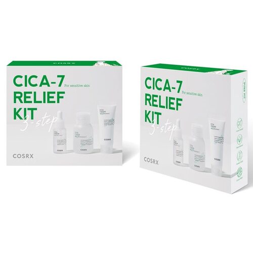 COSRX CICA-7 Relief Kit (3 step)