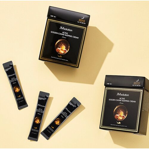 JM Solution Active Golden Caviar Sleeping Cream