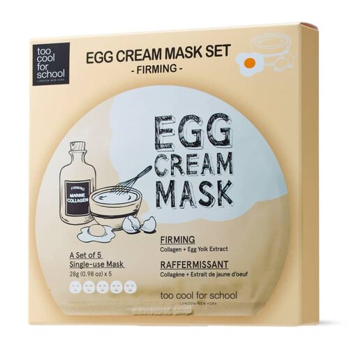 Too Cool For School EGG CREAM MASK Hydration