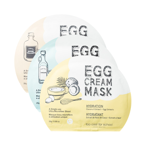Too Cool For School EGG CREAM MASK Hydration