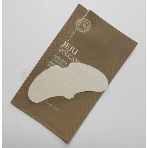 The face shop JEJU Volcanic LAVA aloe nose strip
