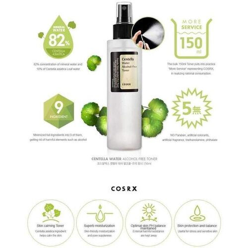 Cosrx Centella Water Alcohol-Free Toner