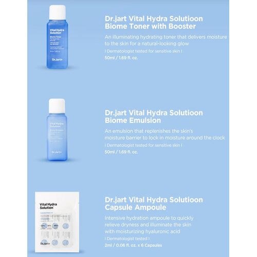 Dr.Jart+ Vital Hydra Solution Travel KIT