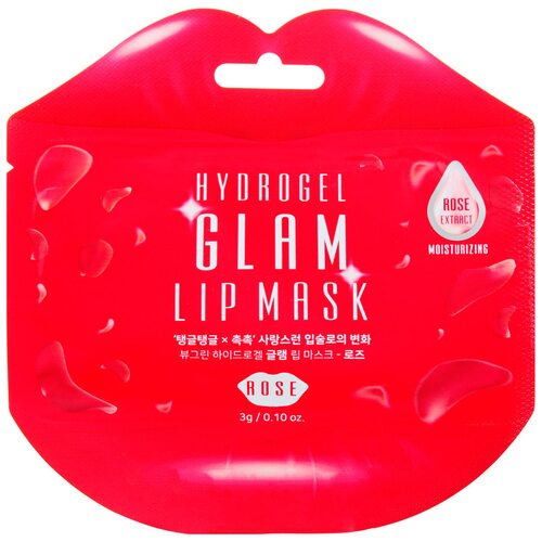 Beauugreen Hydrogel Glam Lip Mask Rose
