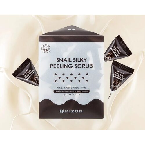 Mizon Snail Silky Peeling Scrub