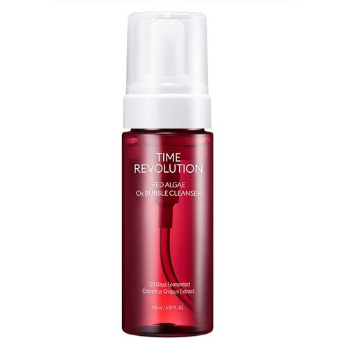 Missha Time Revolution Red Algae O2 Bubble Cleanser