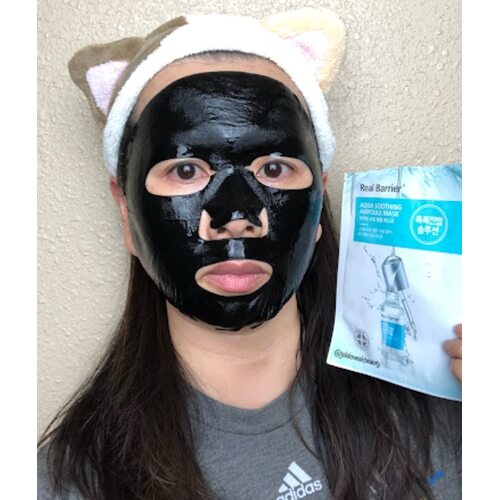 Real Barrier Aqua Soothing Ampoule Mask