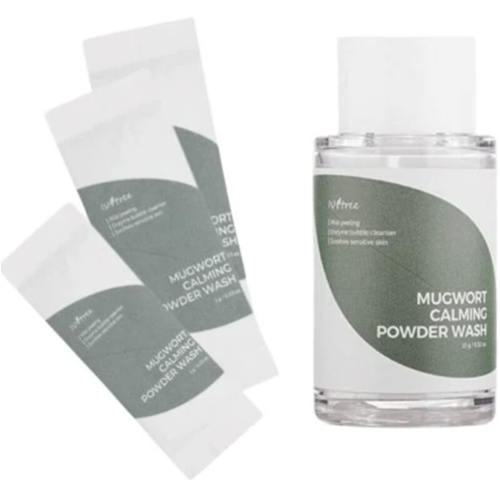 Isntree Mugwort Calming Powder Wash