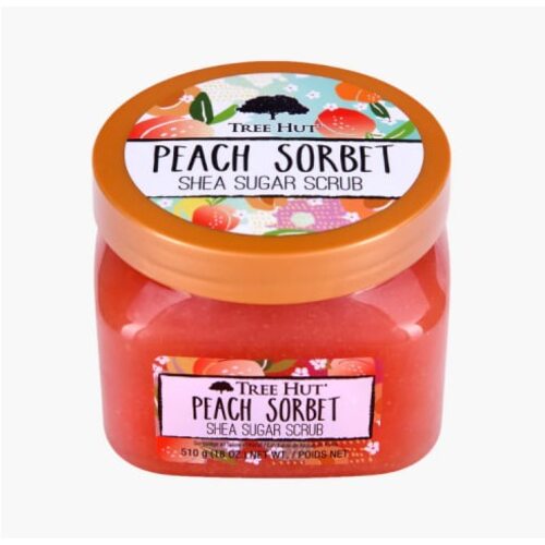 Tree Hut Peach Sorbet Sugar Scrub